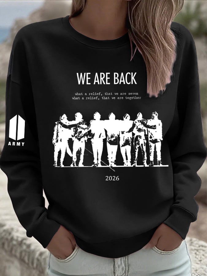Women's BTS Back to Artistic Comfort Sweatshirt