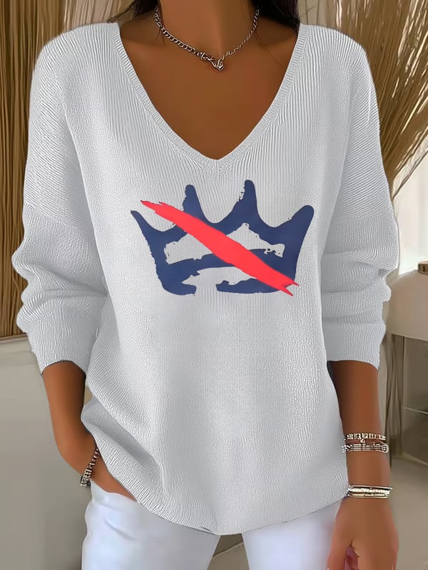 🔥Buy 3 Get 15% Off🔥Women's  America has no kings print  Sweatshirt