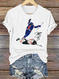 Women's  Funny Character Print T-Shirt