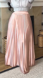 Ladies' Pleated Elegant Casual Skirt