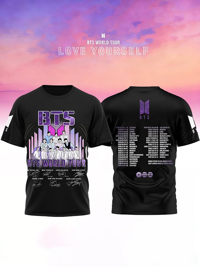 Men's Music Art Print Short-Sleeve T-Shirt