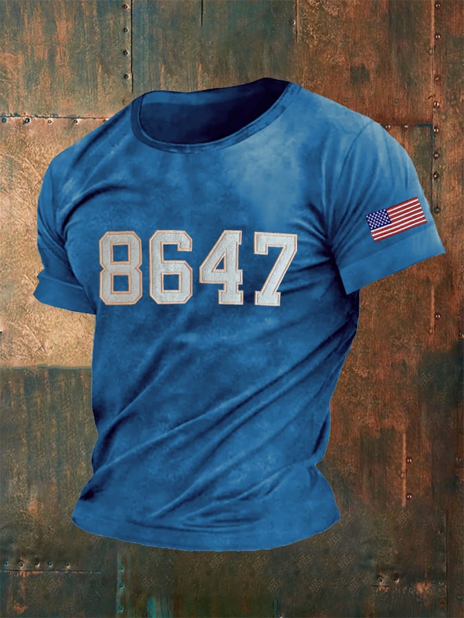 🔥Buy 3 Get 15% Off🔥Men's Retro Fdt Print Casual T-Shirt