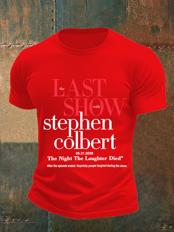 🔥Buy 3 Get 15% Off🔥Men's Retro Last Show Print T-Shirt