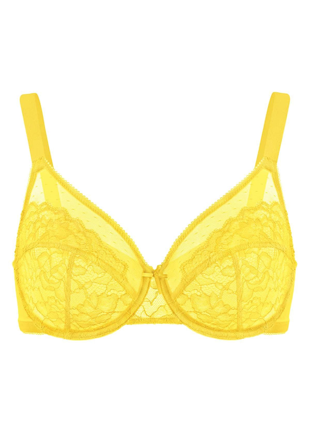 Enchante Unlined Non-padded Lace Underwire Bra