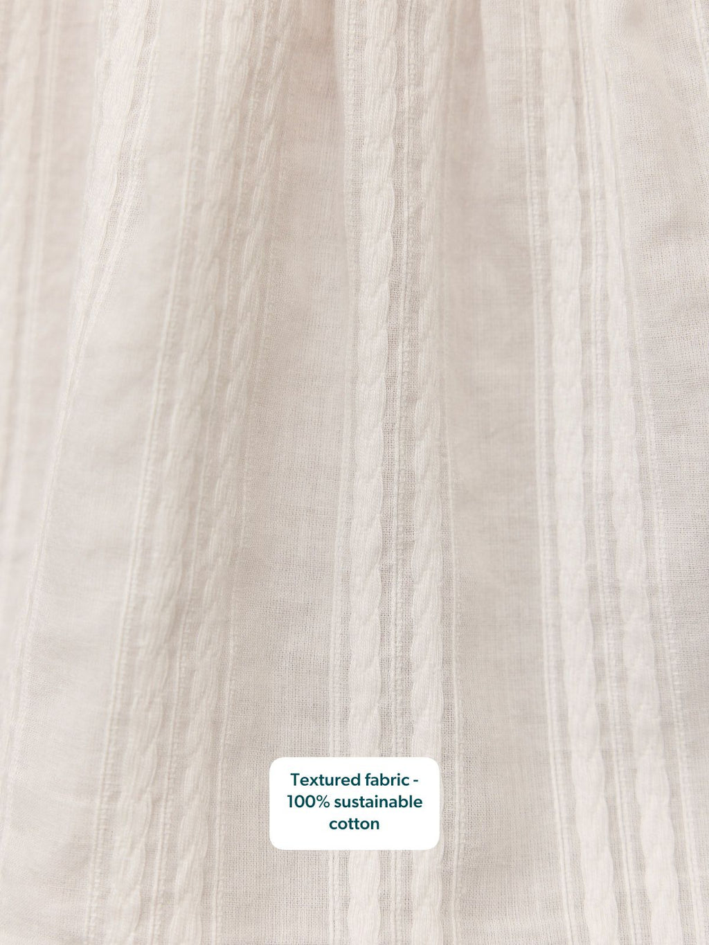Edith Textured Relaxed Top - White