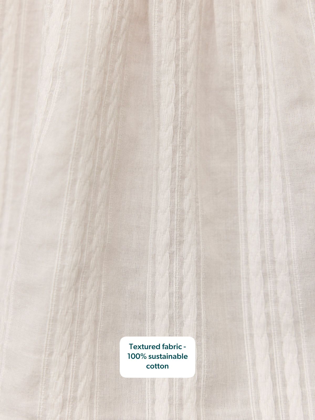 Edith Textured Relaxed Top - White