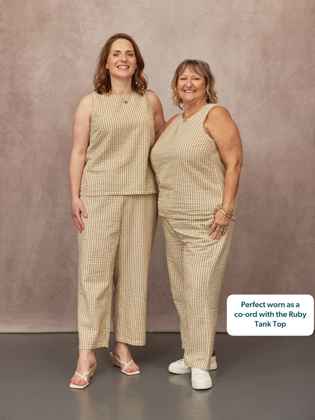 Rhianna Culotte - Brown Gingham